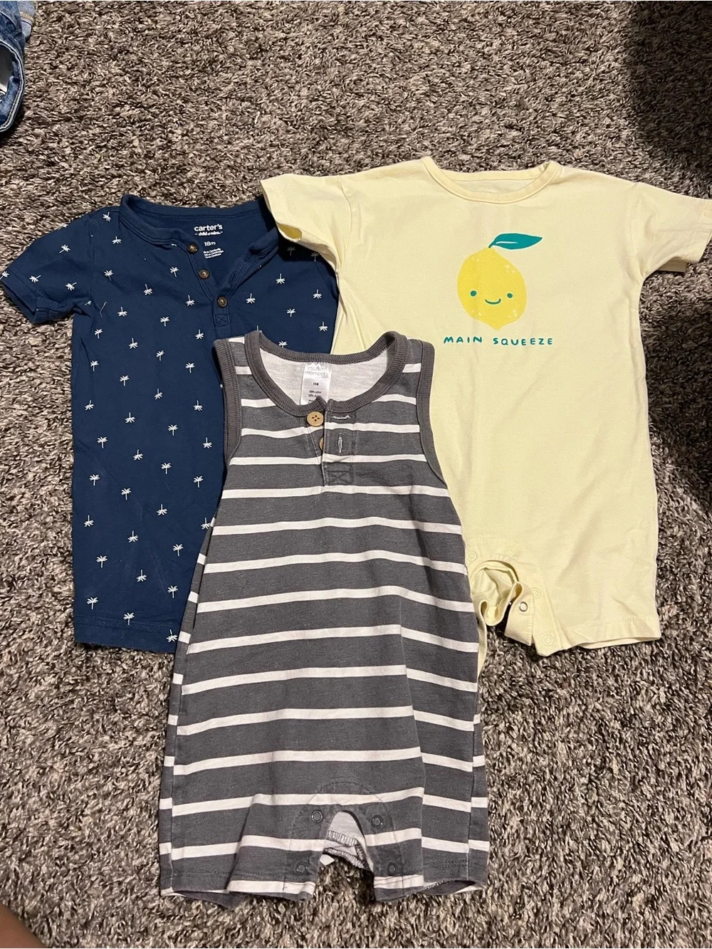 18 month rompers